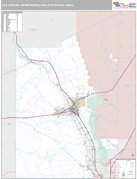 Las Cruces Metro Area Digital Map Premium Style